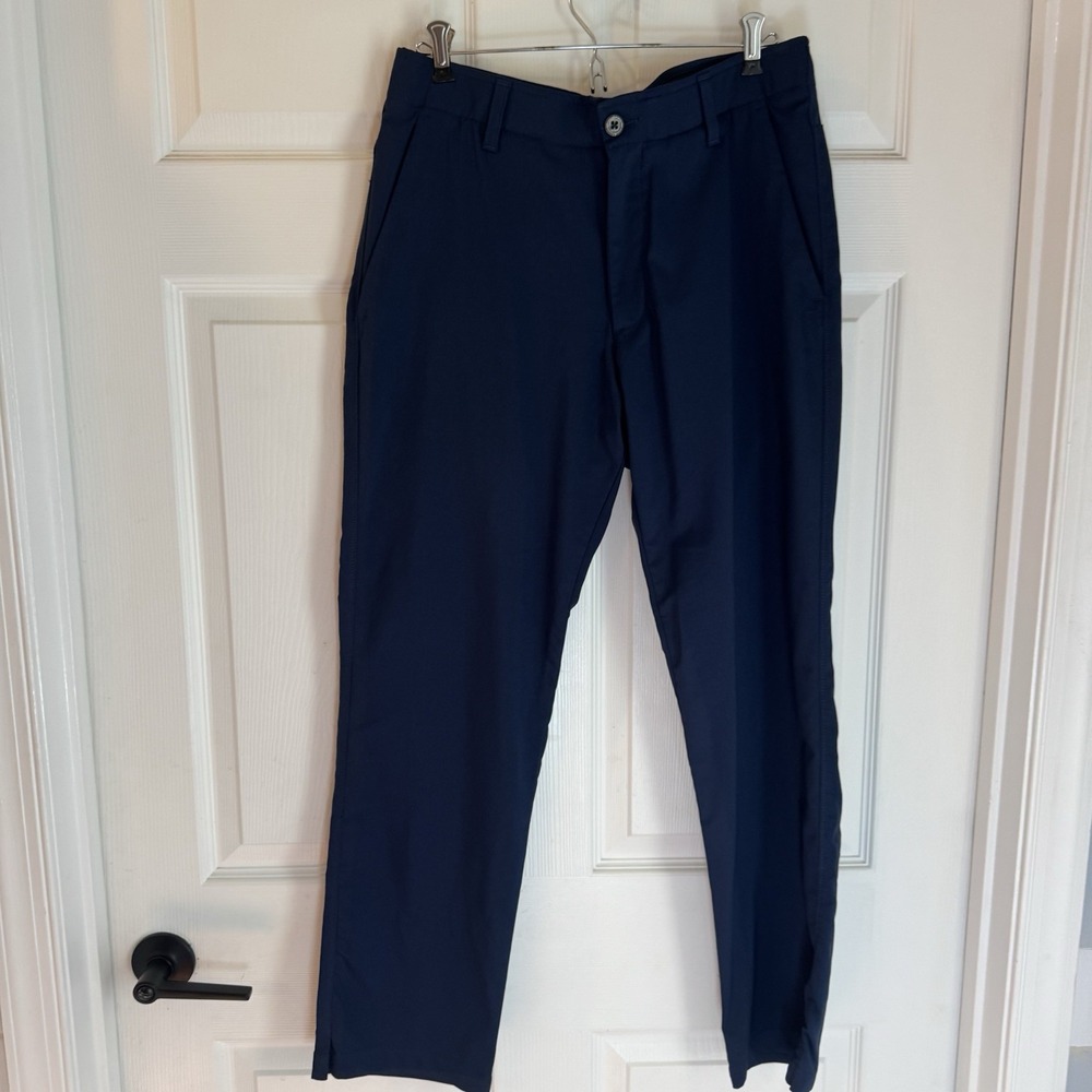 Under‎ Armour Men's Golf Performance Pants Blue Size 32x28.5
